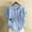 Light Blue, variant on Women Clothes On Linen Shirts for Women Short Sleeve Crewneck Shirts Casual Floral Summer Tops Oversized Cute Tshirts Beach Vacation Clothes Pullover Blouses Going Out Outfits