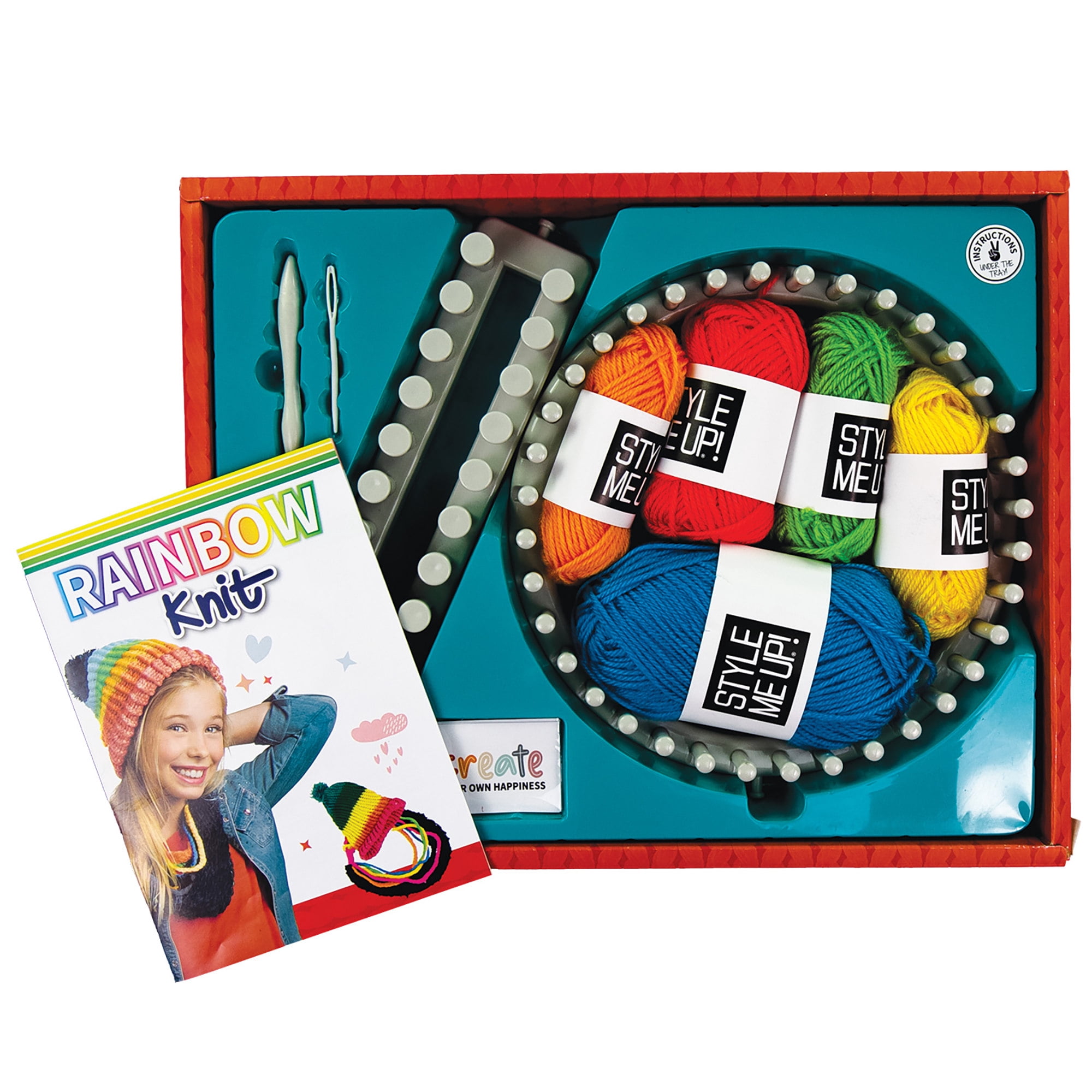 Style Me Up, Rainbow Knitting, Kids Knitting