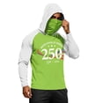 thumbnail image 3 of Men's US 250th Anniversary Hoodie with Built-in Face Mask and Raglan Sleeves Featuring Patriotic Graphic for Independence Day Celebration Fishing Hiking or Outdoor Work Green L, 3 of 6