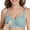 Light blue, variant on Push Up Bras for Women T-Shirt Bra Full Coverage Plunge Padded Support Underwire Bras Pure Cotton Close Knit Anti Sagging Large Sized Front Opening Bra Beige S