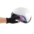 thumbnail image 2 of Unique Bargains 1 Pair Anti-slip Sunprotection Half Finger Manicure Gloves Black, 2 of 6
