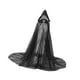 thumbnail image 5 of Capa con capucha de elfo de Halloween, accesorio de disfraz de cuerpo entero para cosplay para fiesta en el escenario Negro 130cm, 5 of 9