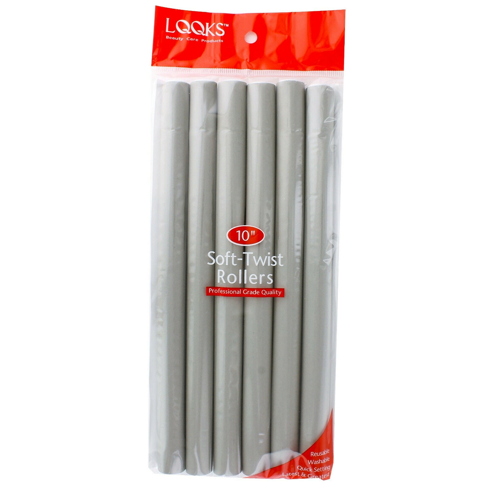 Professional Salon Soft Twist Hair Rollers Curls Perms Rod Flexible