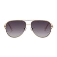 thumbnail image 2 of Piranha Eyewear Monica Gold Aviator Sunglasses for Women with Gradient Smoke Lenses, 2 of 5