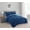 Navy & Blue, variant on All Season Down Alternative Reversible 3-Piece Comforter Bedding Set