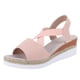 thumbnail image 2 of Sandalias Plataforma Elegantes Gruesas Informales Cómodas Tacón Cuña Antideslizantes Transpirables para Fiestas Y, 2 of 8