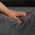 thumbnail image 4 of BALUS Deluxe Flannelette Human-Dog Bed, Large High-Quality Fabric Futon for Giant Breeds, Dark Grey, 4 of 9