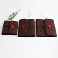 thumbnail image 6 of WHAMVOX 175 Felt Photo Album Elegant Photo Album Small Size Coffee, 6 of 8