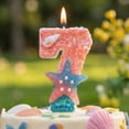 thumbnail image 4 of Fashion Cartoon Creative Birthday Candle, Colorful Party Number Candles for Cake Toppers, Decorative Celebration Supplies, Festive Accents for Cake Decor, Number 7, 4 of 6