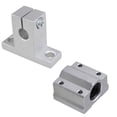 thumbnail image 2 of Horizontal 150/250/350mm T8 Dual Screw Rod Linear Rail Support Guide Set 350mm, 2 of 9
