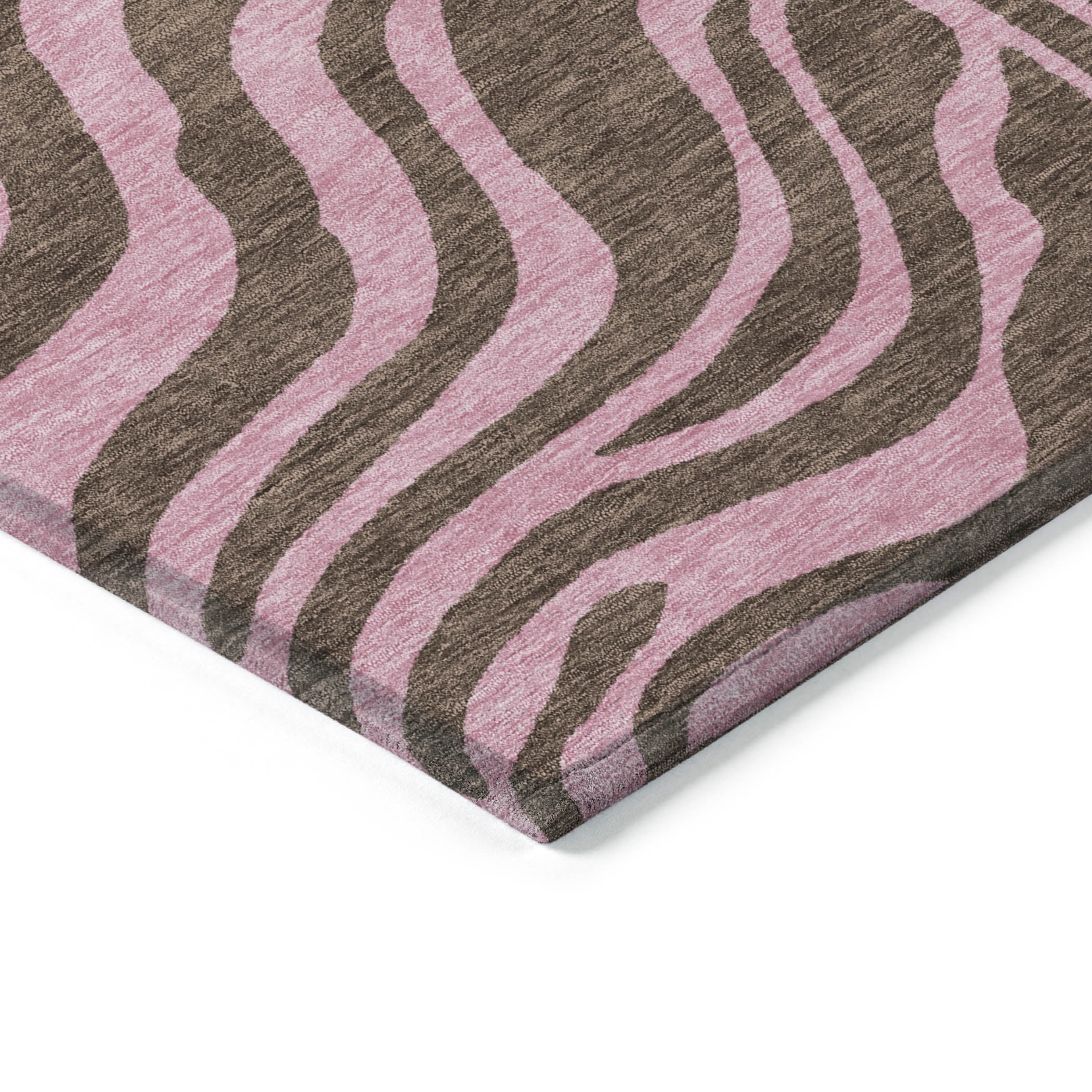 Addison Rugs Chantille Indoor/Outdoor Transitional Animal Print Brown Washable Rectangle Rug, 10' x 14'