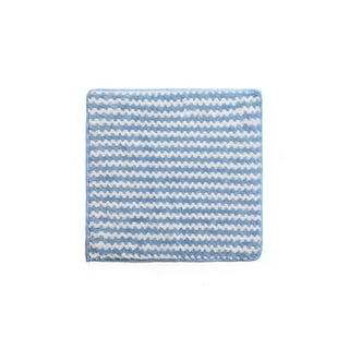 Walbest 5 Pack Microfiber Dish Cloth For Washing Dishes Striped Dish Towel  new