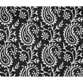 thumbnail image 5 of oneOone Cotton Flex Black Fabric Block Craft Projects Decor Fabric Printed By The Yard 40 Inch Wide, 5 of 5