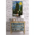 thumbnail image 2 of Sequoia National Forest, California, Starry Night National Park Series (24x36 Giclee Gallery Art Print, Vivid Textured Wall Decor), 2 of 3