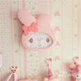 thumbnail image 3 of Animation peripheral cartoon cute kawaii My melody bedroom wall clock creative silent sweep second clock, 3 of 12
