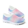 thumbnail image 4 of Psesaysky Shining Night Sky Print Casual Shoes for Women Girls Light Breathable Walking Sneakers Size 5.5-11.5, 4 of 7