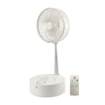 thumbnail image 4 of Ventilador de pie oscilante portátil Macarena Ventilador de mesa telescópico blanco, 4 of 8