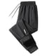 thumbnail image 2 of Pantalones largos para hombre, pantalones cálidos, pantalones sanitarios, pantalones rectos gruesos, pantalones de algodón cálidos de cintura media de color liso, resistentes al viento, pantalones par, 2 of 8