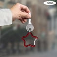 thumbnail image 1 of Llavero mosquetón Sharpla Clip de Llavero En Forma de Estrella de Cinco puntas 10 piezas rojo, 1 of 8