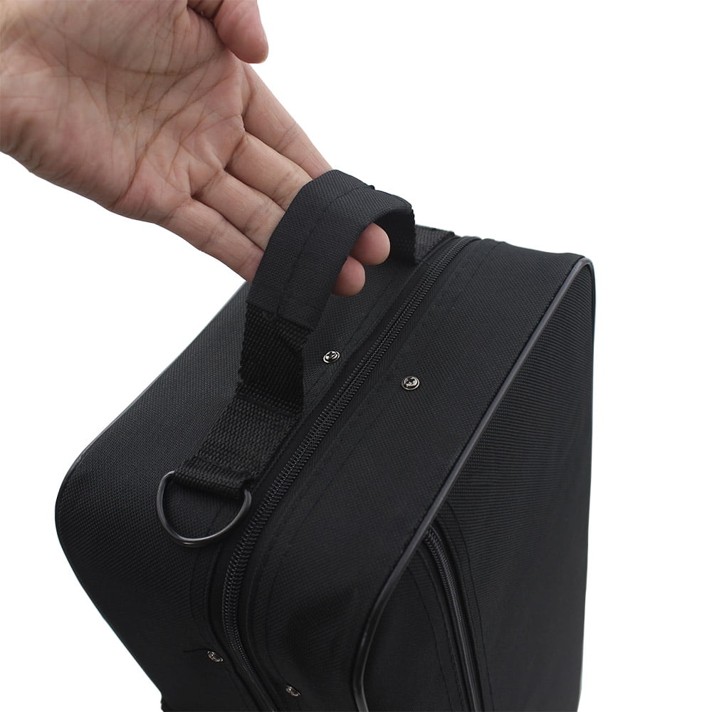 Oxford Cloth Box with Straps for Instruments, Black/Small Sized