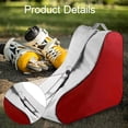 thumbnail image 6 of GARENDE Kids Roller Skates Bag Girls Boys Outdoor Sports Ice Skates Travel Container Red, 6 of 9