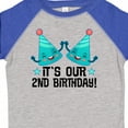 thumbnail image 4 of Inktastic 2nd Birthday Twins Party Boys or Girls Toddler T-Shirt, 4 of 5