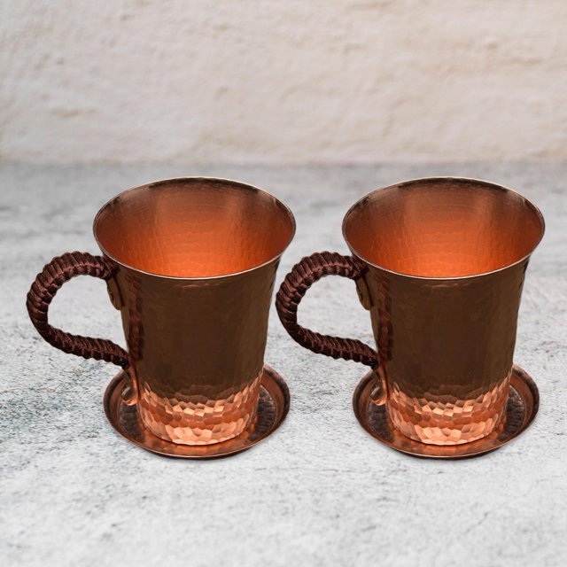Taza de mulas de Moscú, taza de café de 350ml, taza de cóctel, accesorios de Bar con asa, taza de cerveza, taza de cóctel para bebidas de cóctel, 2 tazas