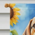 thumbnail image 7 of Beagle in Sunflowers House Flag 28 in x 40 in, 7 of 7