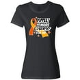 thumbnail image 3 of Inktastic Leukemia Awareness Yippee no More Chemo for Me Women's T-Shirt, 3 of 5