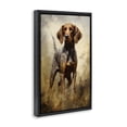 thumbnail image 4 of Stupell Industries Alert Hunting Dog Animals & Insects Painting Black Floater Framed Canvas Art Print Wall Art, 17 x 25, 4 of 10