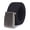 Black, variant on Canvas Web Belt | Cut to Fit Up to 52" | Flip-Top Matte Silver Nickel Buckle (Dark Gray Black )