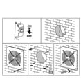 thumbnail image 3 of Ventilation Fan 4'' Wall/Ceiling Mute Toilet Kitchen Window Exhaust Extracor, 3 of 5