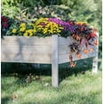 thumbnail image 4 of Zylina Raised Elevated Wood Garden Planter Collection - 48"(L) x 36"(W) x 22"(H), 4 of 10