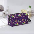 thumbnail image 6 of Uemuo Mardi Gras and Donuts Pattern Portable Toiletry Bags with Handle, Waterproof travel Make up Bags for Women, Large Capacity Travel Cosmetic Bags, 6 of 9