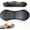 Black, variant on 3 in 1 Back Massager, Smooth Triple Fusion Back Massager with Massage Hot Compress and Traction Lifting Lower Backs Massages Electric Massagers Relaxer for Neck Shoulder Backs and Calf
