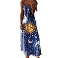 thumbnail image 2 of LSLJS Robe Longue Maxi Débardeur à Imprimé Sans Manches à Encolure en V pour Femme, Mode Décontractée, Cadeaux Robe Grande Taille pour Femmes, 2 of 5