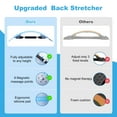 thumbnail image 5 of Back Stretcher for Lower Pain Relief ?Adjustable Spine Decompressor with Magnet Lumbar Cracker Massager Board Spine Device Chiropractic Stretch Sciatica Ease, 5 of 6