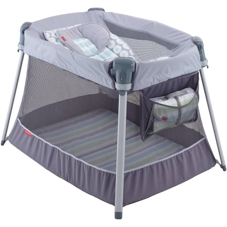 FisherPrice UltraLite Day and Night Play Yard On Sale