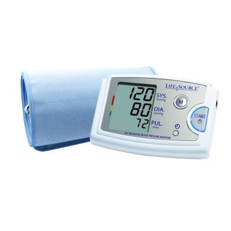 LifeSource Premium Upper Arm Blood Pressure Monitor, XL Cuff