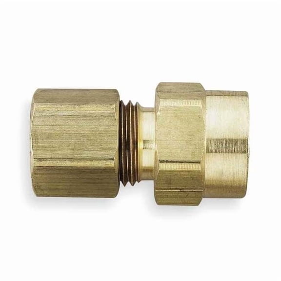 Parker 3/8" Compression x FNPT Brass Connector 10PK 66C-6-6