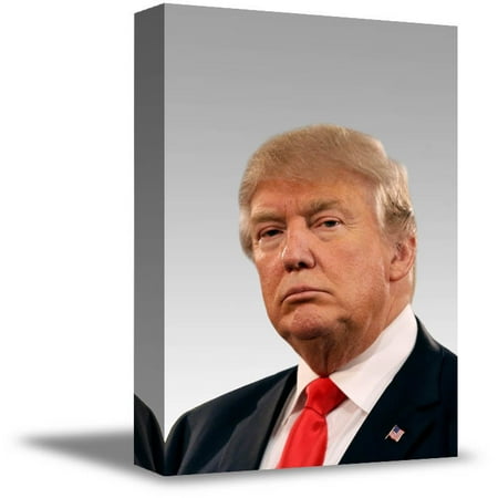 Awkward Styles Donald Trump Patriotic Canvas Portrait Trump Print Poster Collection Decor for Office Trump Poster Collection Digital Art Illustration Classic Portrait Stylish Painting Ready to Hang