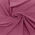 thumbnail image 4 of 60" Wide Venezia Poly Spandex Fabric - (200 GSM), Medium Weight, 2-Way Stretch, Soft & Breathable for Apparel, Activewear, Leggings, Decorations, Headband & DIY-Mauve Deep, 4 of 4