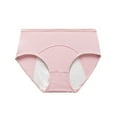 thumbnail image 1 of SILVERCELL Teen Girls Cotton Underwear Hipster Briefs Undies Period Panties for 10-18T Teenager Big Girls, Pack of 1, 1 of 6