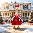 thumbnail image 3 of Sruoe Christmas Porch Goose Outfits, 23 Inch Porch Goose Clothes, Goose Clothes Dress, Duck Sculpture Clothes for Lawn Statue Cement Statue Yard Patio Party Decoration, 3 of 9