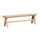 thumbnail image 4 of Mini silla de madera sin pintar, muebles para casa de muñecas a escala 1/12, banco para casa de muñecas Banco largo, 4 of 9