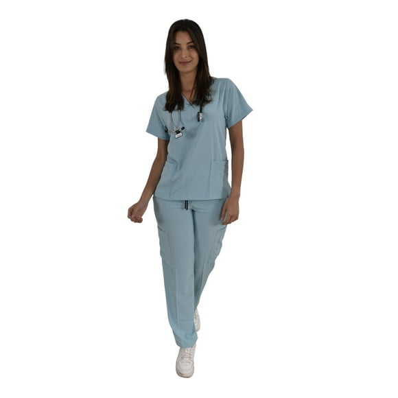 Pijama Quirúrgica Soulmate Dama Tania Verde Agua S