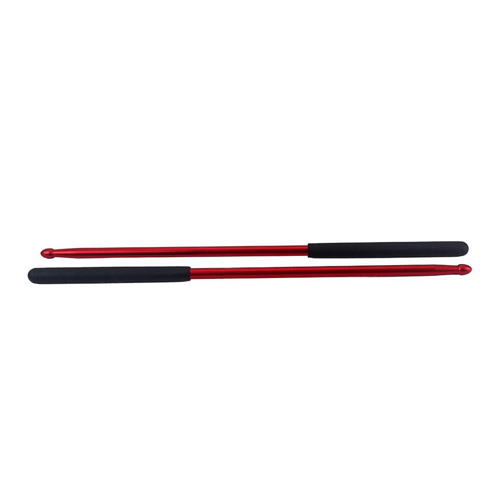 Dualoai 1 Pair of 5A Aluminum Alloy Drum Sticks Perfect for Drummers of All Skill Levels