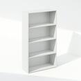 thumbnail image 2 of Furinno Reed 4-Tier Multipurpose Open Shelf Clothing & Closet Storage Organization, White, 2 of 6