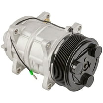 AC Compressor & A/C Clutch Replaces Tama TM-16 HS Diesel Kiki 500630-7405 Seltec Zexel Valeo - BuyAutoParts