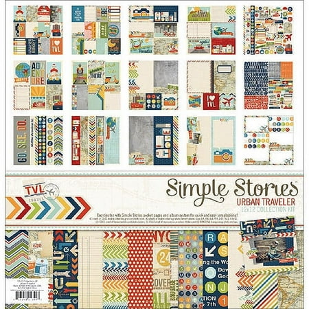 Simple Stories Urban Traveler Collection Kit